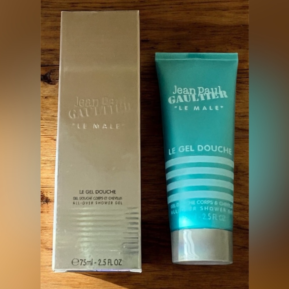JEAN PAUL GAULTIER Le Male Shower Gel 2.5oz - NEW IN BOX! 🌟